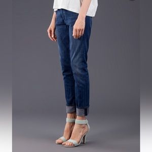 Mandy High Waist Retro Slim Roll Up Jeans Size 29 in EUC